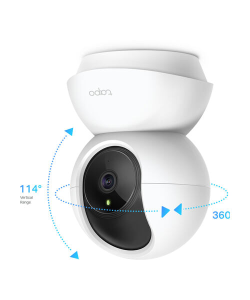 TP-LINK Tapo C200 Pan/Tilt FullHD1080p Home Security Wi-Fi Camera,micro SD, dvoucestné audio, detekc