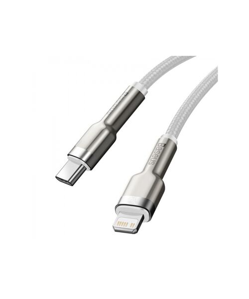 Baseus Datový kabel Cafule USB-C/Lightning PD 20W 2m bílý