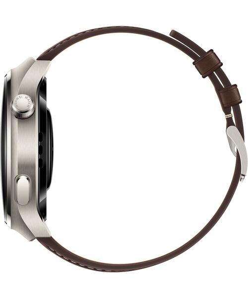 Huawei Watch 4 Pro 48mm Classic Brown Leather Strap