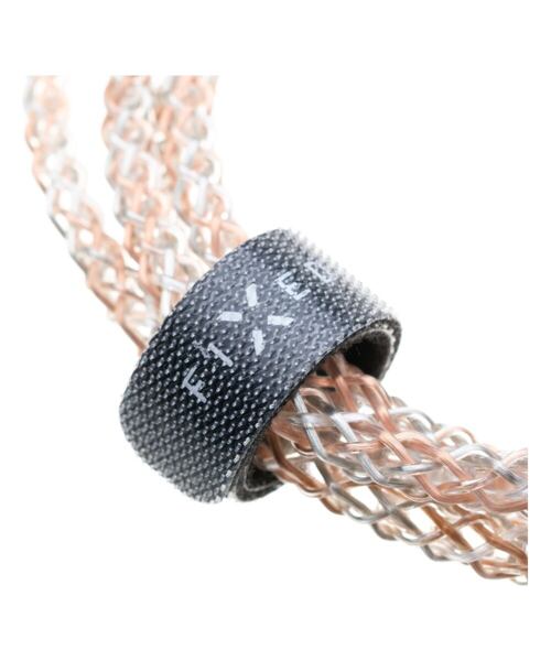 Svítící nabíjecí kabel FIXED s konektory USB-C/USB-C a podporou PD, 1,2 metr, 60W, duhový