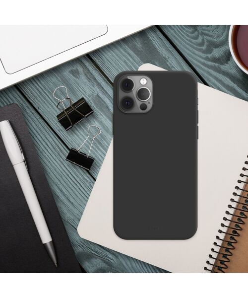 Zadní pogumovaný kryt FIXED Story pro Apple iPhone 14 Plus, černý