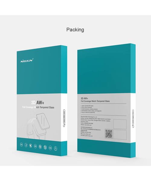 Nillkin Tvrzené Sklo 3D AW+ pro Apple Watch 40mm Series 4