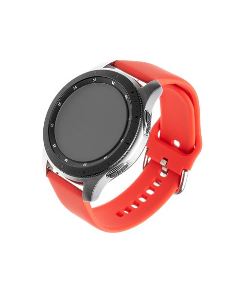 Silikonový řemínek FIXED Silicone Strap s Quick Release 20mm pro smartwatch, červený