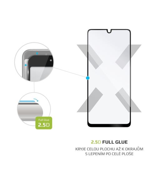 Ochranné tvrzené sklo FIXED Full-Cover pro Samsung Galaxy A33 5G, černé