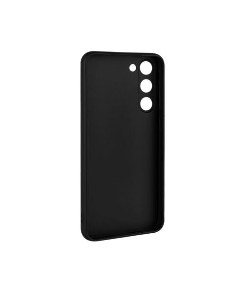 Zadní pogumovaný kryt FIXED Story pro Samsung Galaxy S23, černý