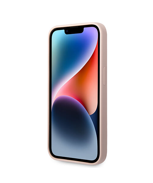 Karl Lagerfeld MagSafe Kompatibilní Kryt Liquid Silicone Karl and Choupette pro iPhone 14 Pro Max Pi