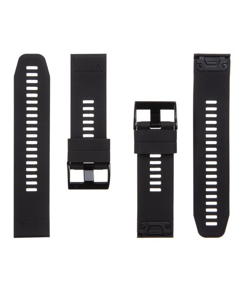 Tactical 668 Silikonový Řemínek pro Garmin Fenix 5X/6X/7X/8 QuickFit 26mm Black