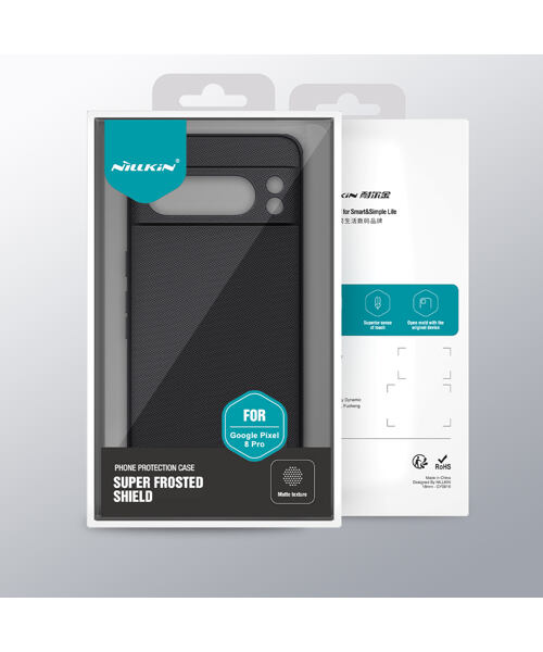 Nillkin Super Frosted PRO Zadní Kryt pro Google Pixel 8 Pro Black