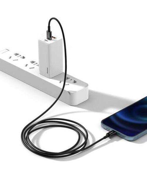 Baseus CATLYS-A01 Superior Fast Charging Datový Kabel USB-C to Lightning  20W 1m Black