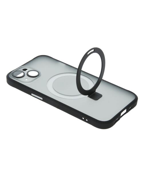 CPA SILIKONOVÉ TPU POUZDRO MAG RING PRO IPHONE 15 FIALOVÉ