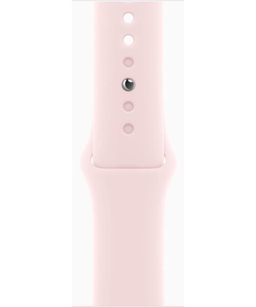 Apple Watch Series 9 GPS 41mm S/M Pink Aluminium Case with Sport Band Light Pink