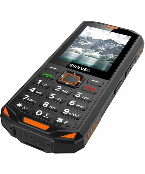 EVOLVEO StrongPhone X5 Dual SIM Black Orange