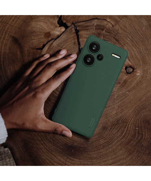 Nillkin Super Frosted PRO Zadní Kryt pro Xiaomi Redmi Note 13 Pro+ 5G Deep Green