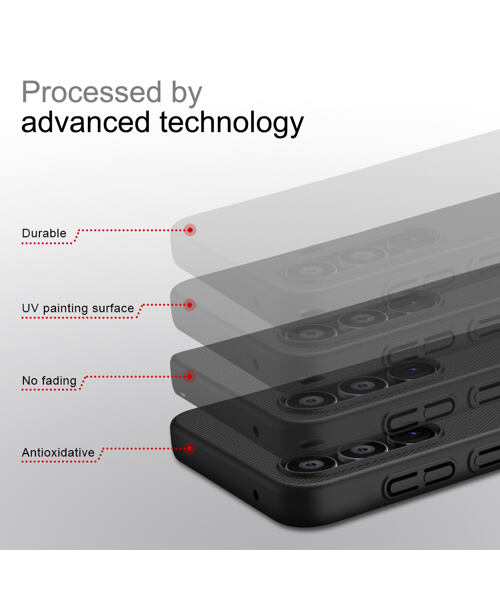Nillkin Super Frosted Zadní Kryt pro Samsung Galaxy A35 5G Black