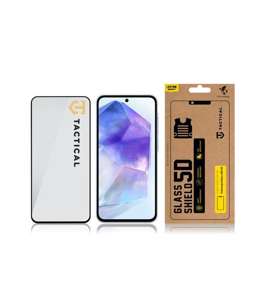 Tactical Glass Shield 5D sklo pro Samsung Galaxy A55 5G Black