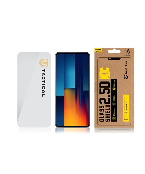 Tactical Glass Shield 2.5D sklo pro Poco M6 Pro Clear
