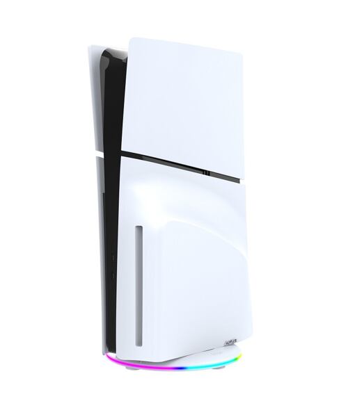 iPega P5S025S Vertikální Stojan s RGB pro PS5 Slim/PS5 Pro White
