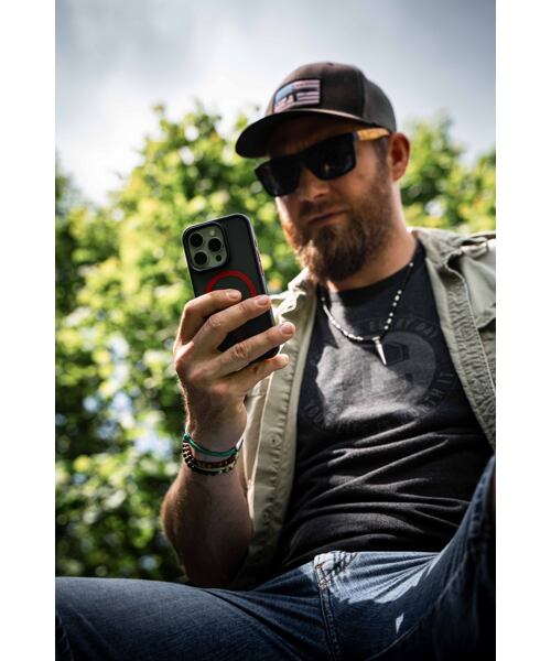 Tactical MagForce Hyperstealth 2.0 Kryt pro Apple iPhone 12/12 Pro Black/Red