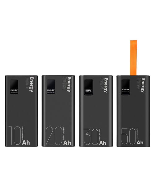 OBAL:ME EnergyPulse Powerbanka 20000mAh 22.5W Black