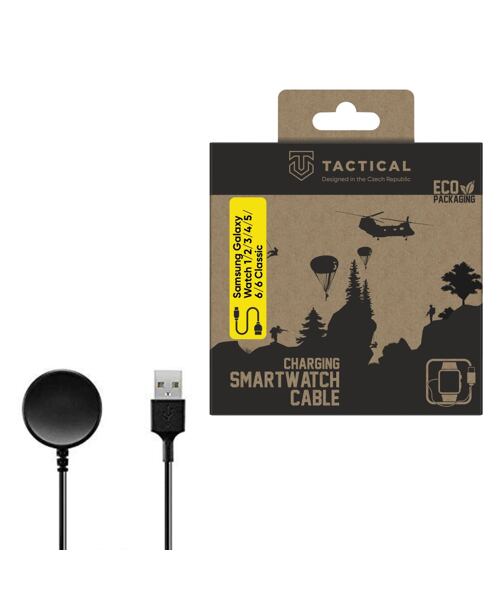 Tactical USB Nabíjecí Kabel pro Samsung Galaxy Watch 1/2/3/4/5/6/6 Classic/7
