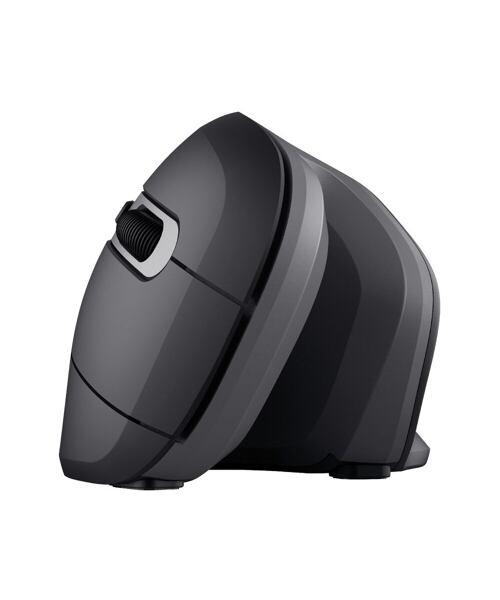 TRUST VERRO/Vertikální/Optická/Pro praváky/1 600 DPI/Bezdrátová USB/Černá