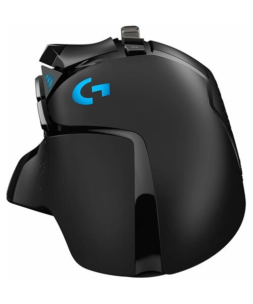 Logitech G502 HERO/Herní/Optická/Pro praváky/25 600 DPI/Drátová USB/Černá