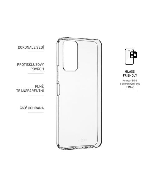 TPU gelový kryt FIXED Story pro TCL 405/406/408, čirý