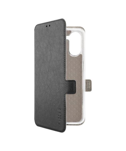 Tenké pouzdro typu kniha FIXED Topic pro Realme 10, černé