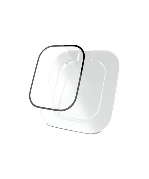 Prémiové ochranné tvrzené sklo FIXED Armor s aplikátorem pro Apple Watch Ultra 49mm, černé