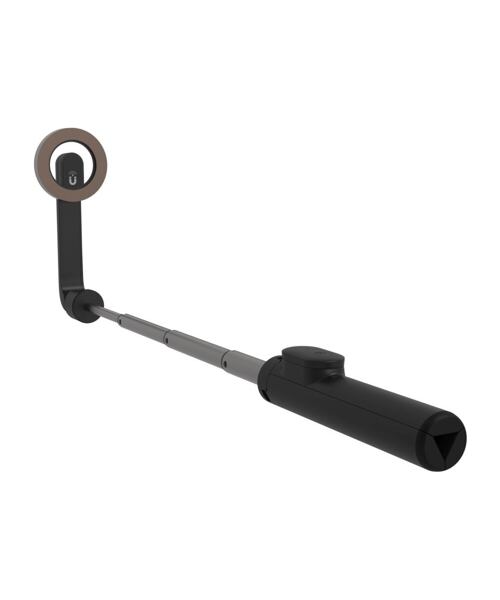 Selfie stick s tripodem FIXED MagSnap s podporou MagSafe a bezdrátovou spouští, černý