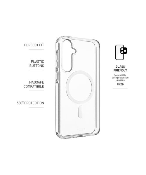 Zadní kryt FIXED MagPure s podporou Magsafe pro Samsung Galaxy A35 5G, čirý