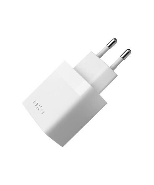 Set síťové nabíječky FIXED s 2xUSB výstupem a USB/Lightning kabelu, 1 metr, MFI, 17W Smart Rapid Cha