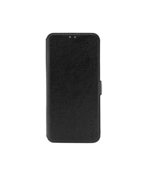 Tenké pouzdro typu kniha FIXED Topic pro Infinix Hot 40/40 Pro, černé