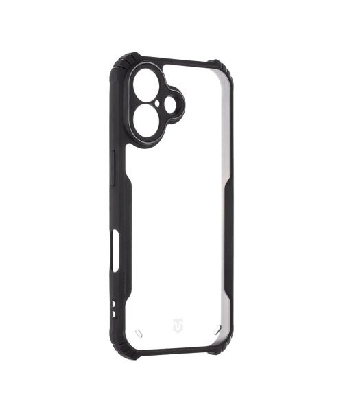 Tactical Quantum Stealth Kryt pro Apple iPhone 16 Clear/Black