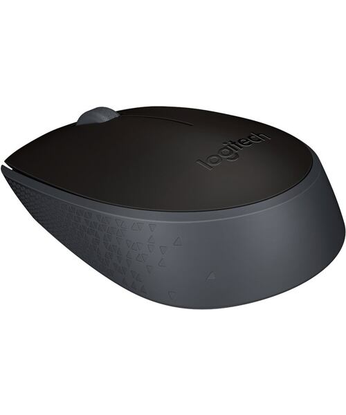 Logitech M171/Cestovní/Optická/1 000 DPI/Bezdrátová USB/Černá-šedá