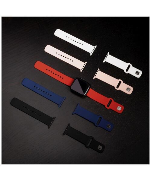 Set silikonových řemínků FIXED Silicone Sporty Strap pro Apple Watch 38/40/41mm, růžový