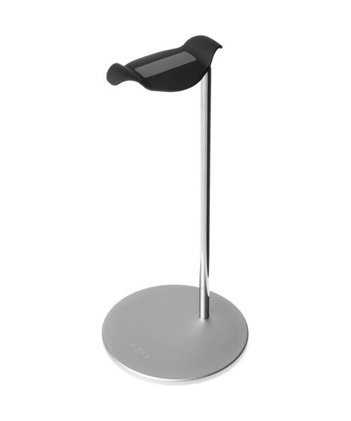 Hliníkový stojánek FIXED Frame Headphones na stůl pro náhlavní sluchátka, stříbrné