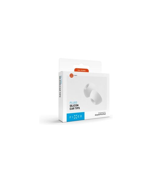Silikonové špunty FIXED Plugs pro Apple Airpods Pro/Pro 2, 2 sady, velikost XS