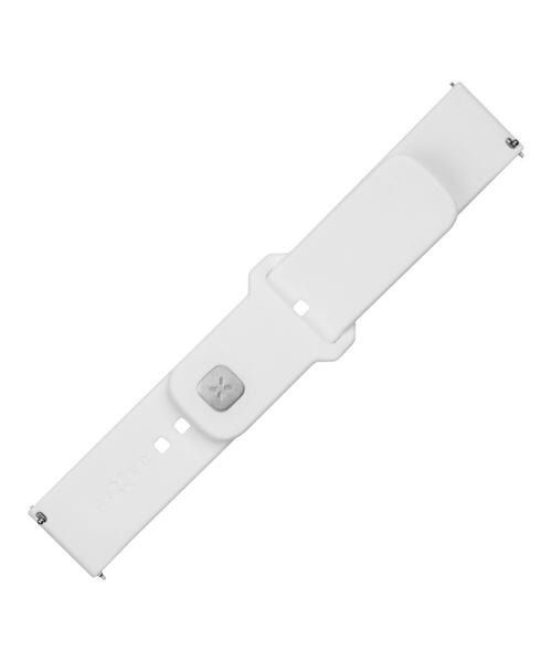 Set silikonových řemínků FIXED Silicone Sporty Strap s Quick Release 22mm pro smartwatch, bílý