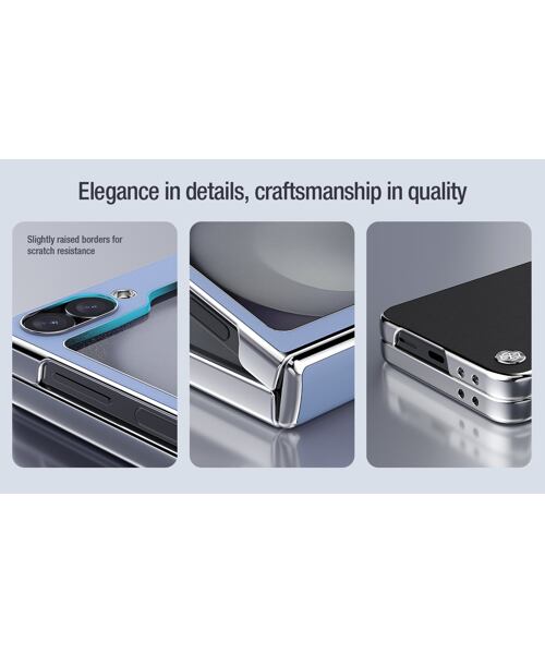 Nillkin CamShield Flip Zadní Kryt pro Samsung Galaxy Z Flip 6/7 FE Black