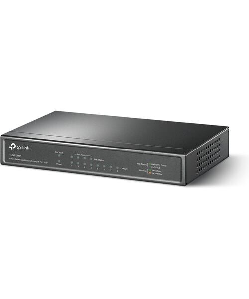 TP-Link TL-SG1008P 8xGB (4xPOE) 64W Desktop fanless Switch