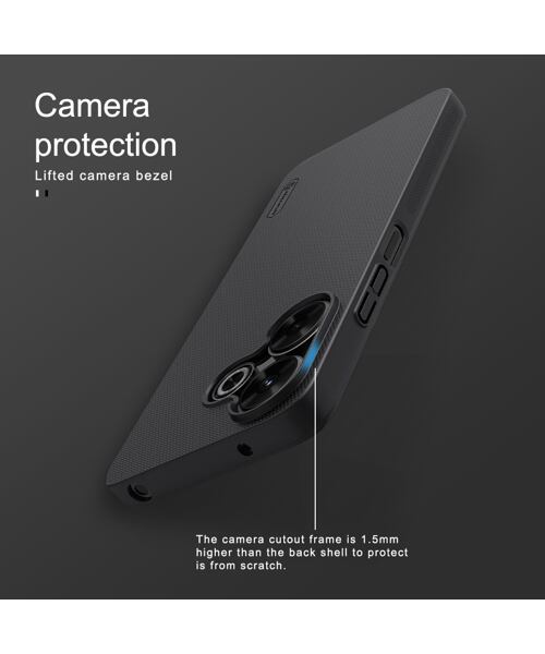 Nillkin Super Frosted Zadní Kryt pro Xiaomi Redmi 13 4G/Poco M6 4G Black