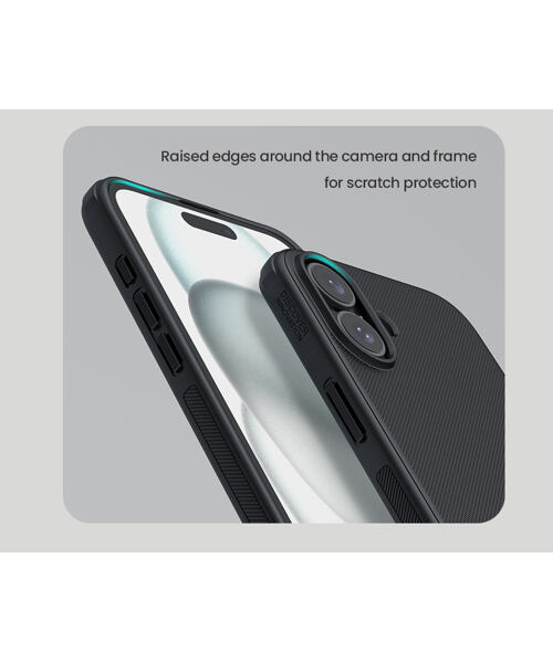 Nillkin Super Frosted PRO Magnetic Zadní Kryt pro Apple iPhone 16 Black