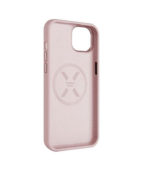 Zadní kryt FIXED MagFlow s podporou MagSafe pro Apple iPhone 16, růžový