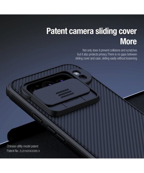 Nillkin CamShield PRO Zadní Kryt pro Google Pixel 9 Pro XL Black