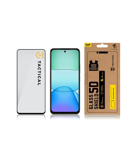 Tactical Glass Shield 5D sklo pro Xiaomi Redmi 13 4G Black