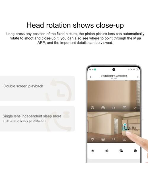 Xiaomi Smart Camera C300 Dual White