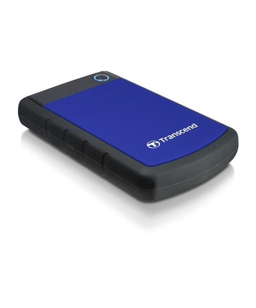 TRANSCEND externí HDD USB 3.0 StoreJet 25H3B, 2TB, Blue (nárazuvzdorný)