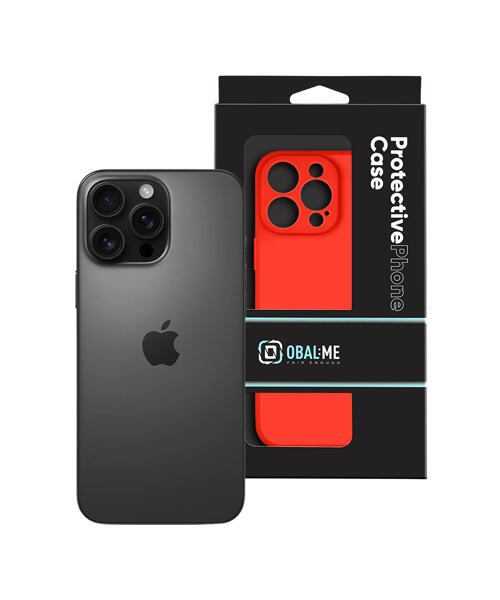OBAL:ME Matte TPU Kryt pro Apple iPhone 16 Pro Max Red