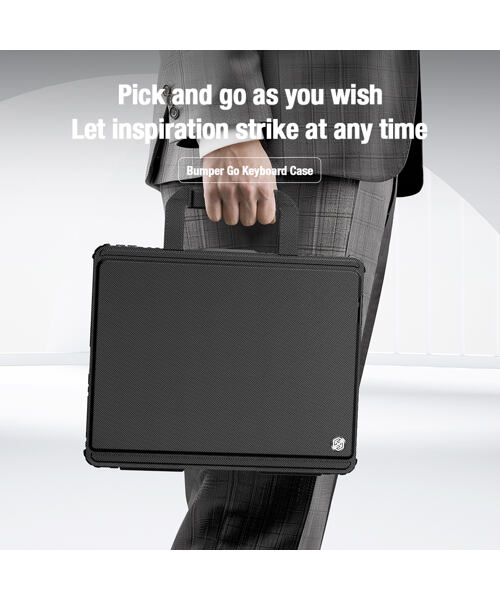 Nillkin Bumper GO Keyboard Case (Backlit Version) pro iPad Pro 13 2024 Black